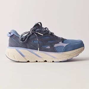 HOKA X FP Movement Clifton L Suede Sneakers